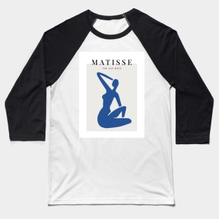 Matisse the blue woman scandivian art print Baseball T-Shirt